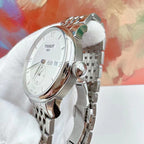 Tissot Classic White Automatic (self-winding) watch 39.3 millimeters T006.428.11.038.01
