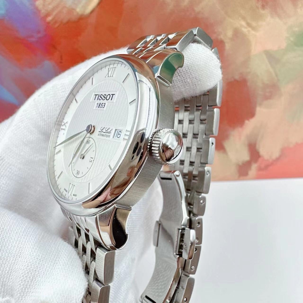 Tissot Classic White Automatic (self-winding) watch 39.3 millimeters T006.428.11.038.01
