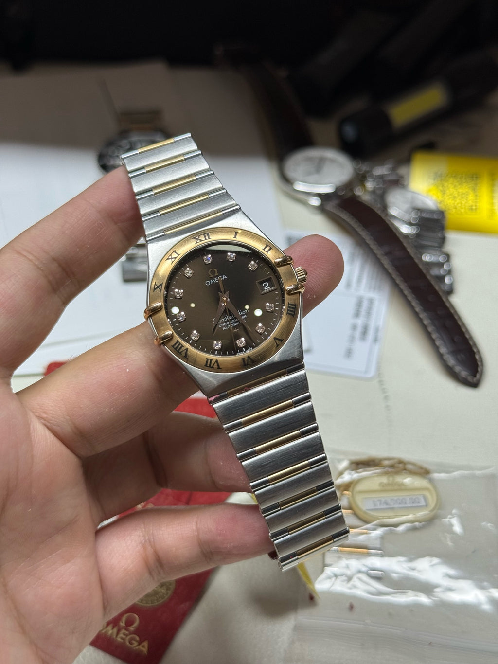 Omega constellation Automatic (self-winding) watch 35.5 millimeters 1301.60.00