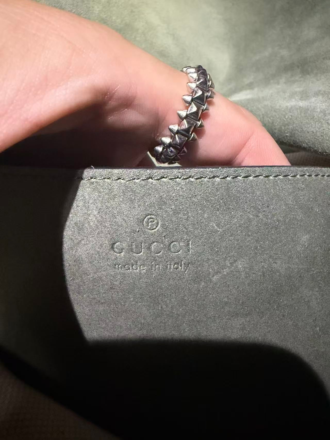 Gucci Alcantara