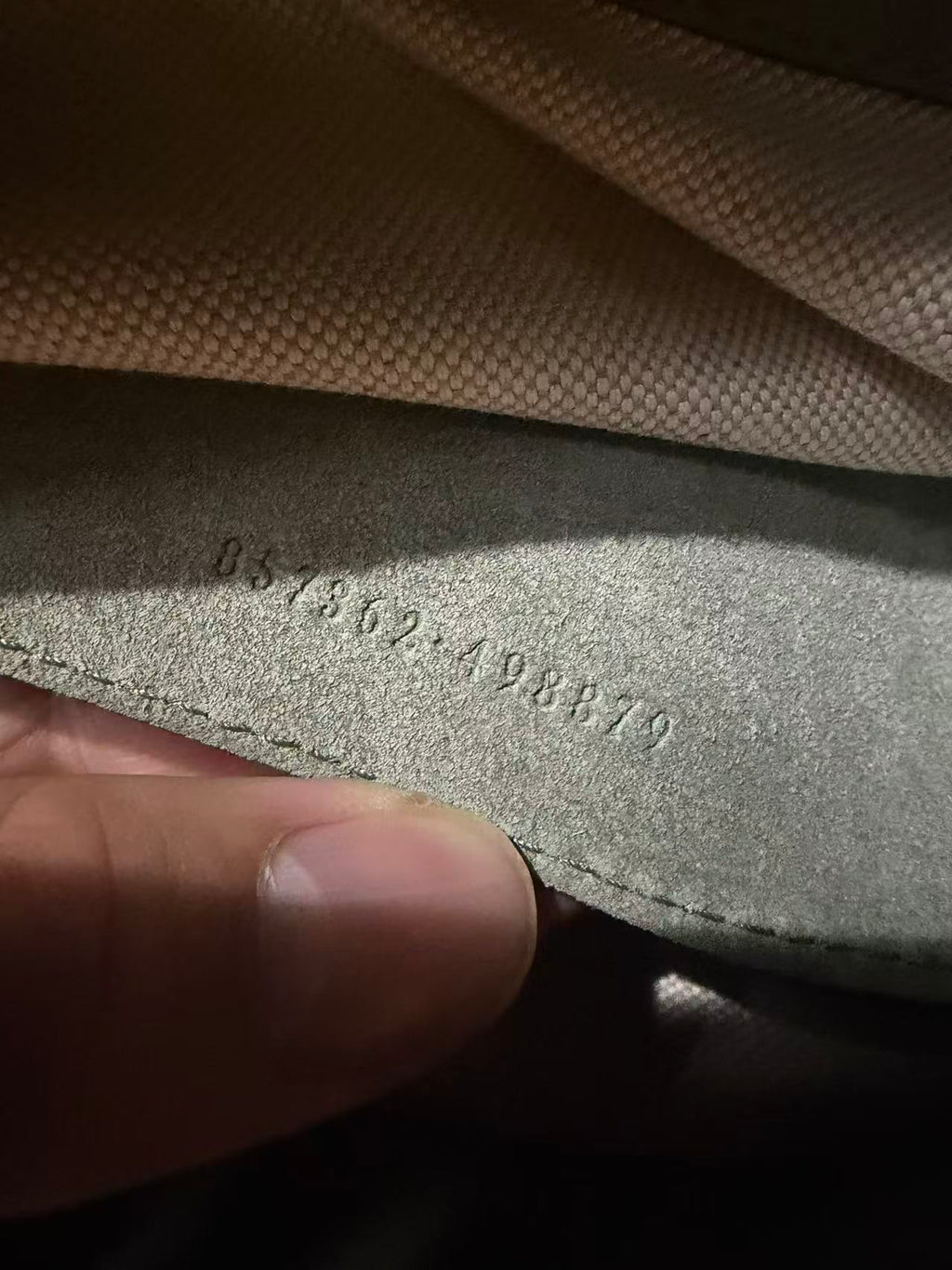 Gucci Alcantara