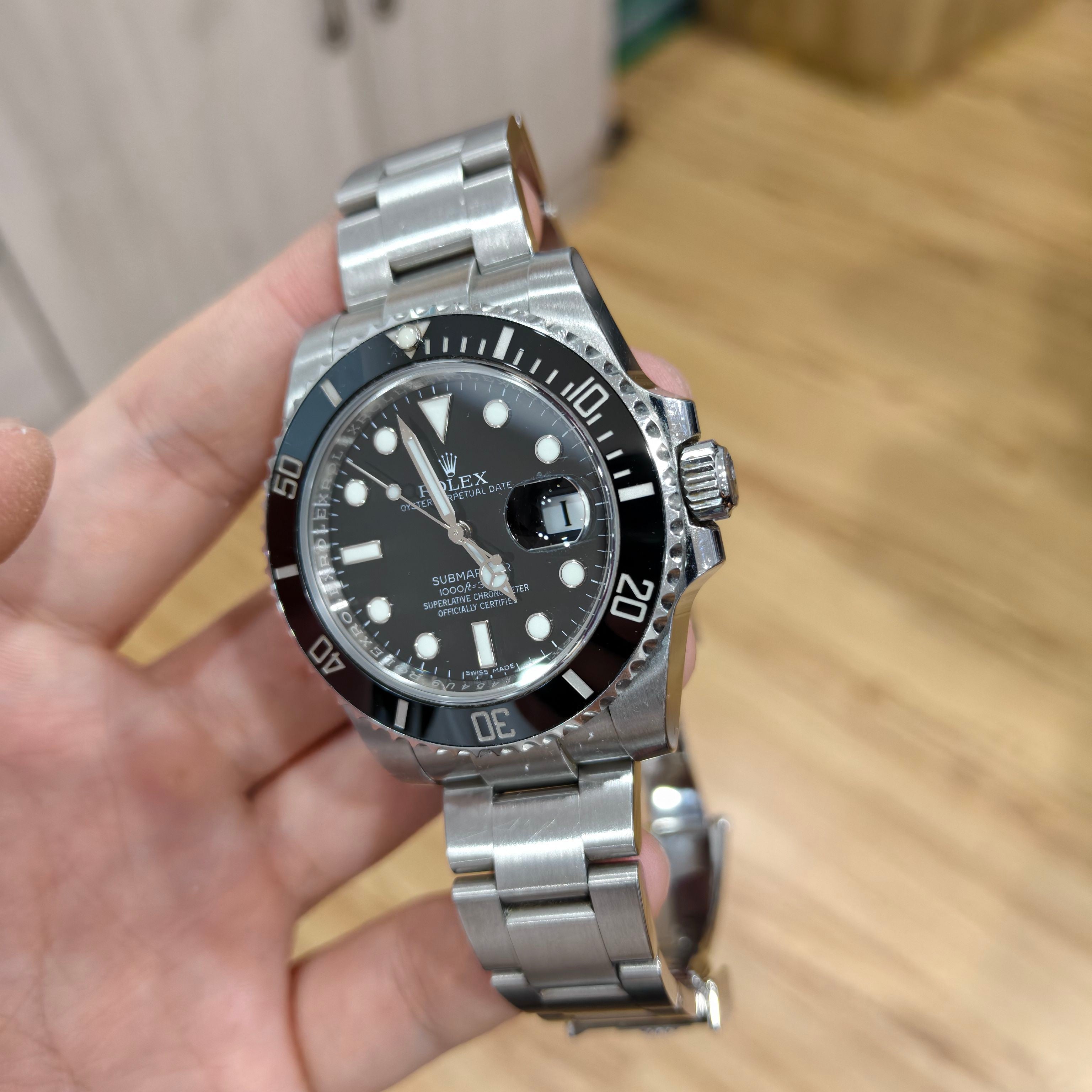 Rolex Submariner Date Automatic (self-winding) watch 40 millimeters m116610ln-0001
