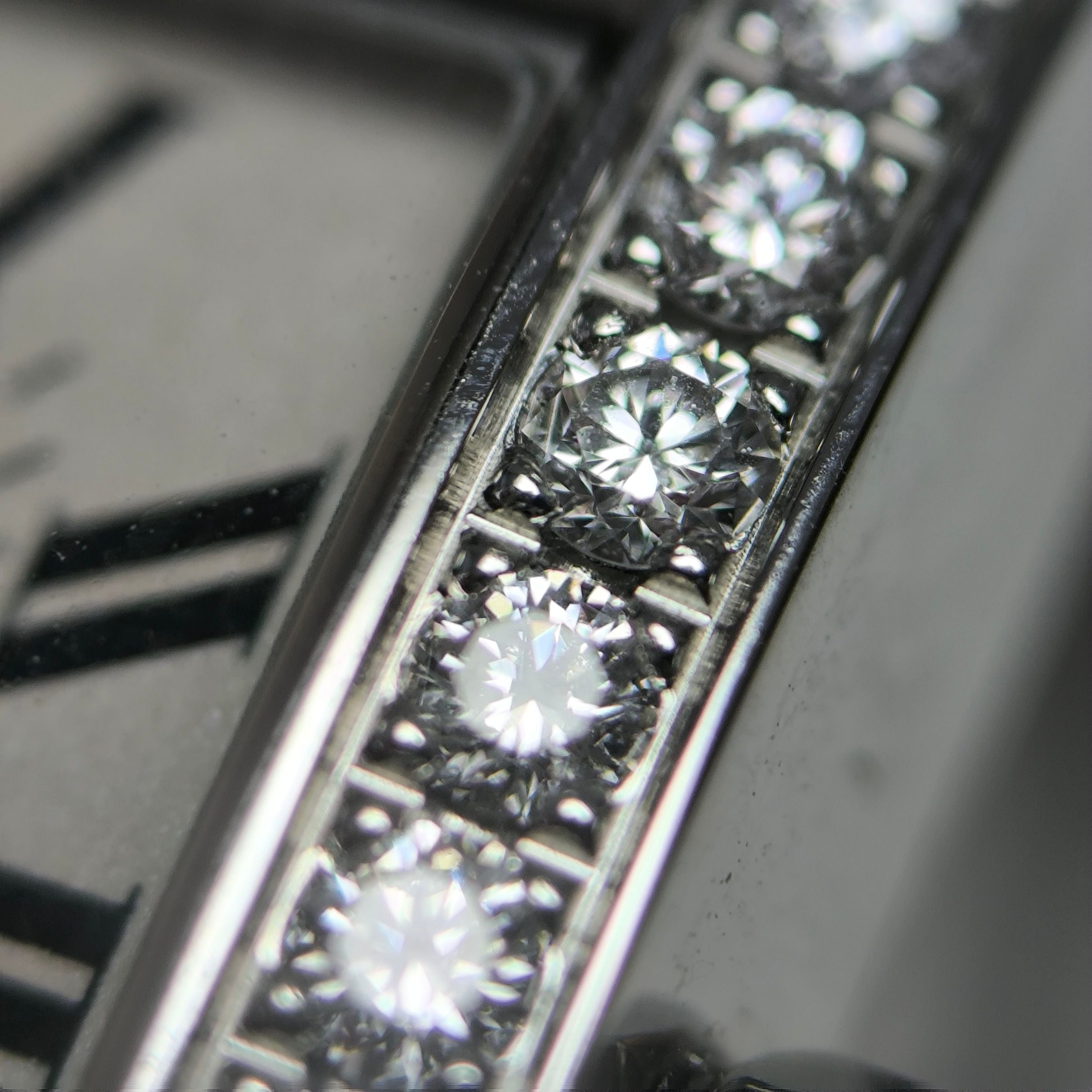 Cartier Tank Française watch trumpet W4TA0008