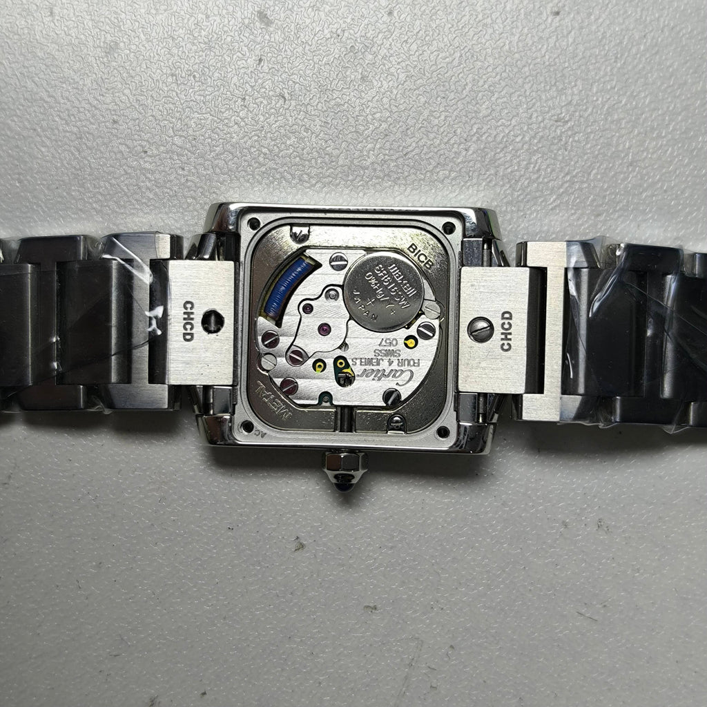 Cartier Tank Française watch trumpet W4TA0008