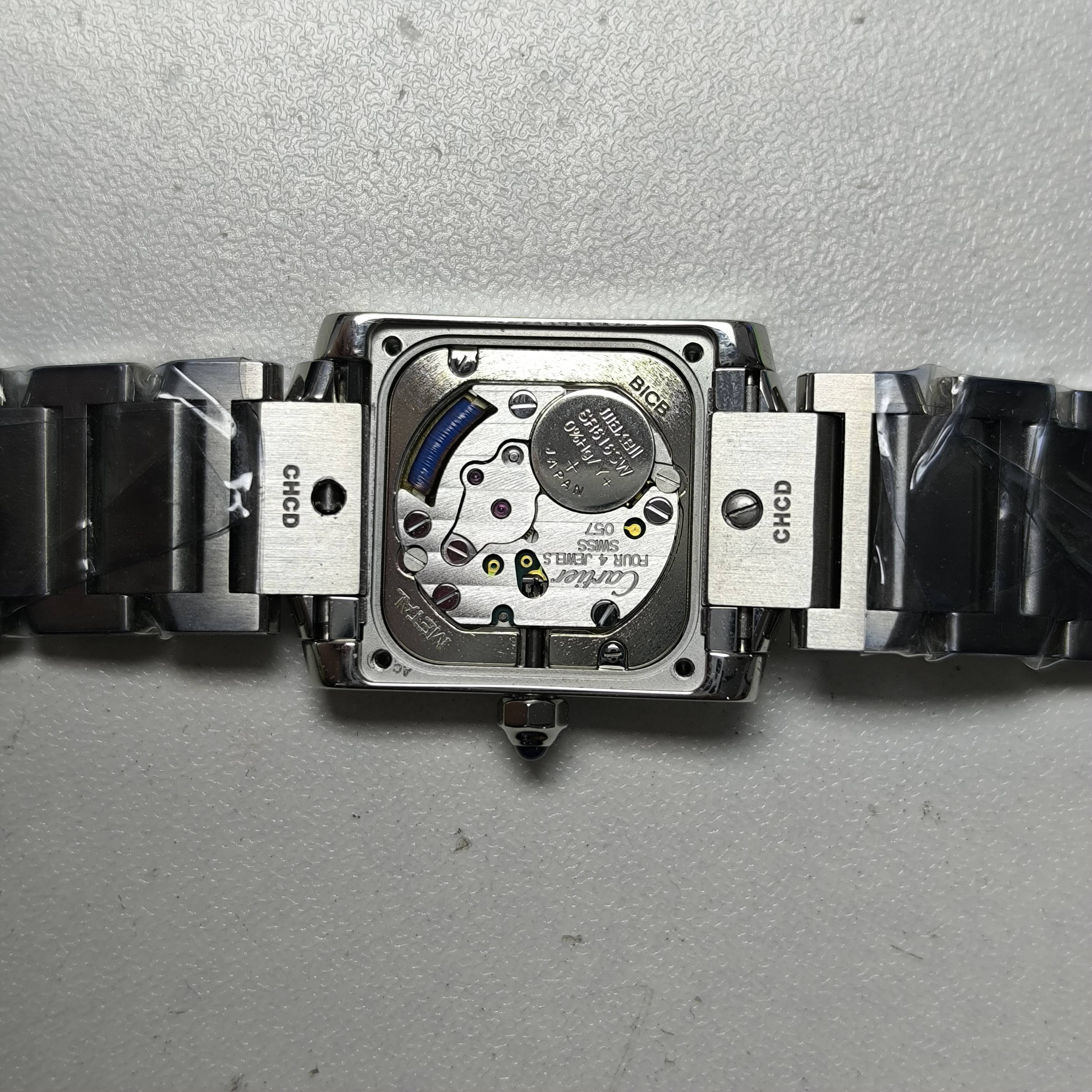 Cartier Tank Française watch trumpet W4TA0008