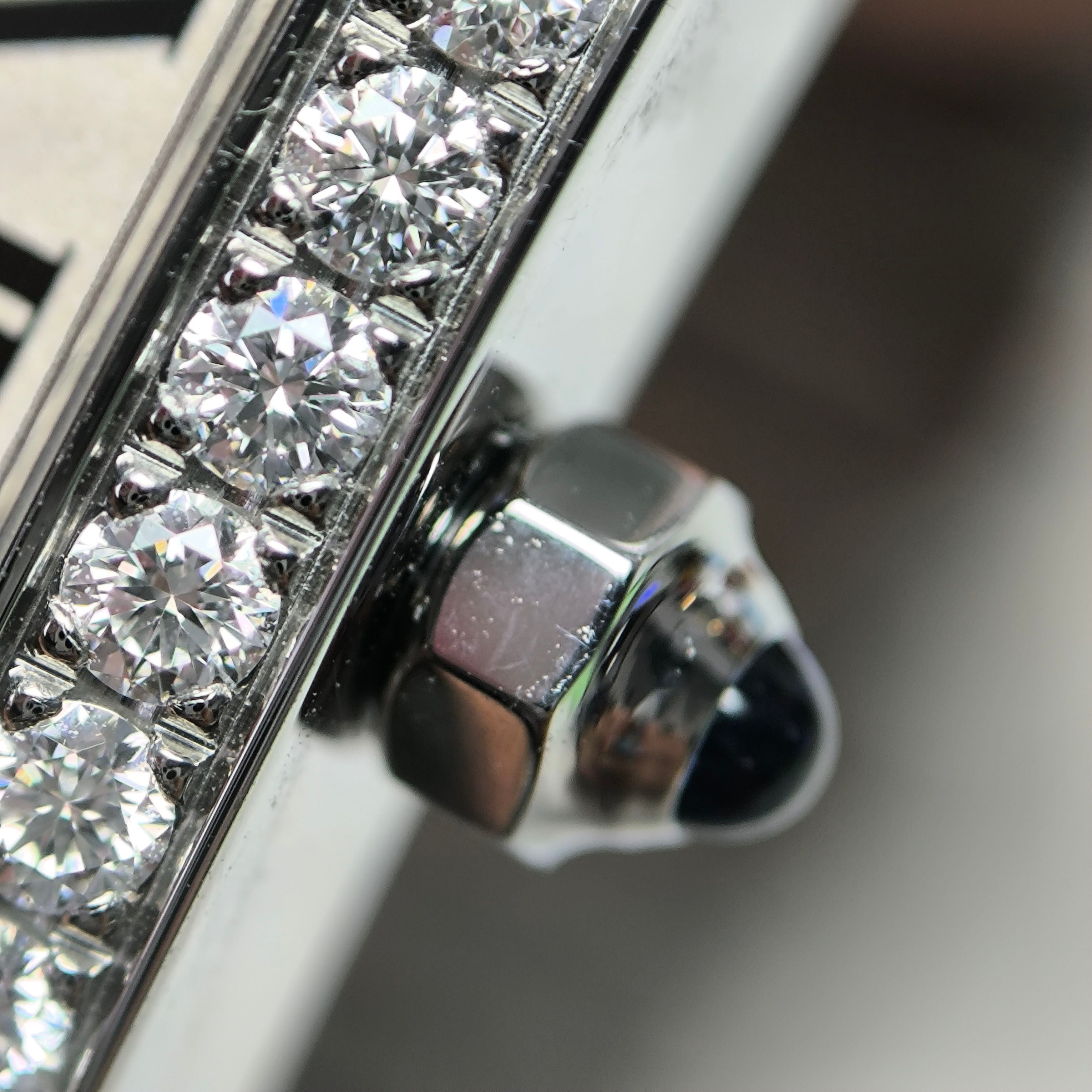 Cartier Tank Française watch trumpet W4TA0008