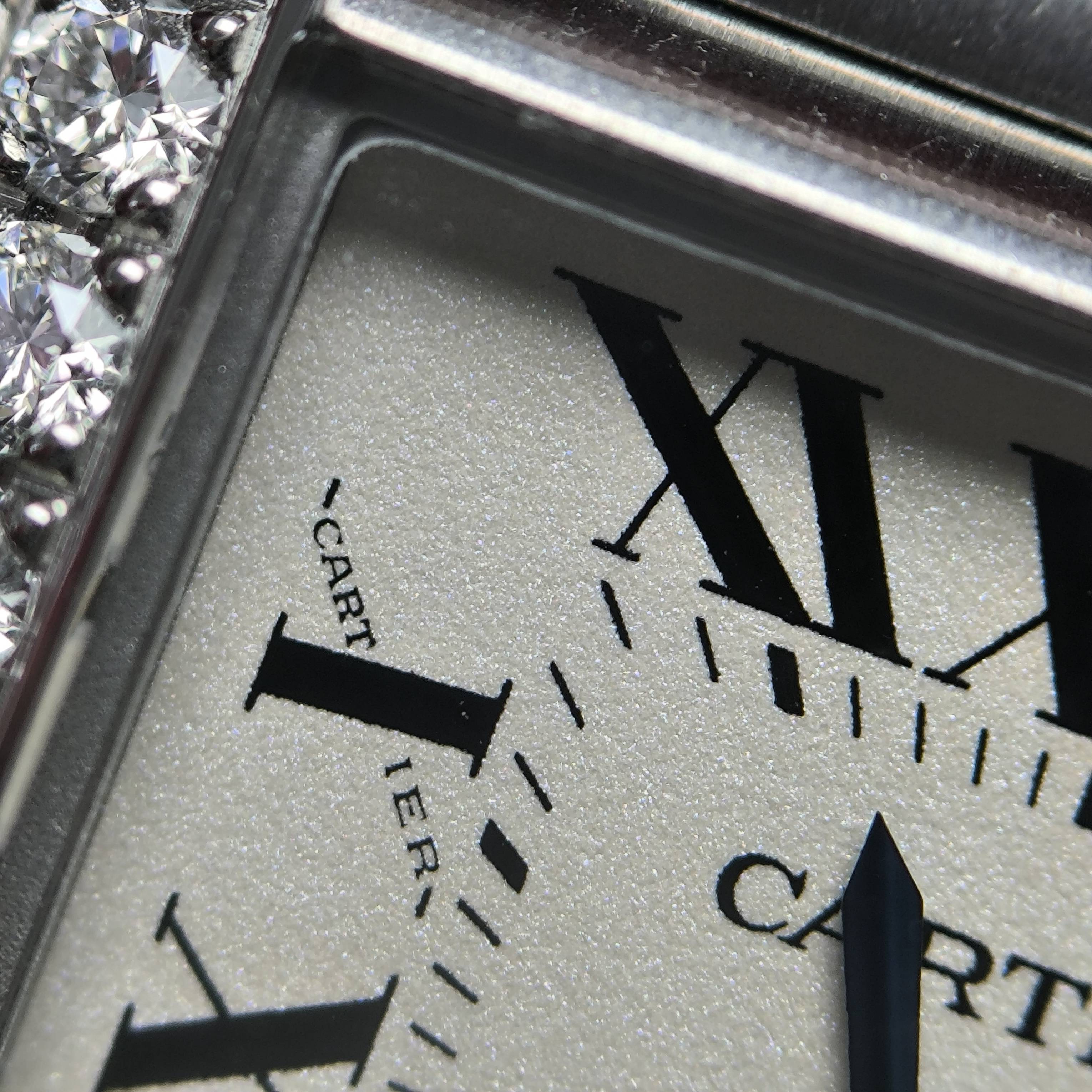 Cartier Tank Française watch trumpet W4TA0008