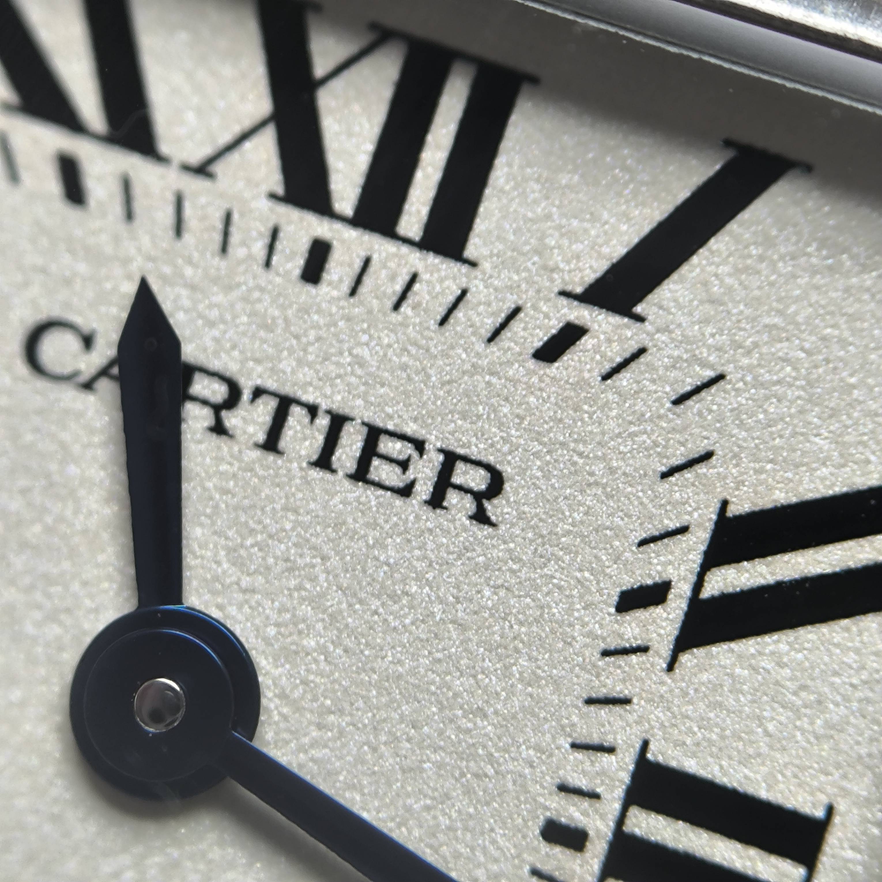 Cartier Tank Française watch trumpet W4TA0008