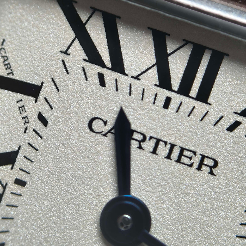 Cartier Tank Française watch trumpet W4TA0008