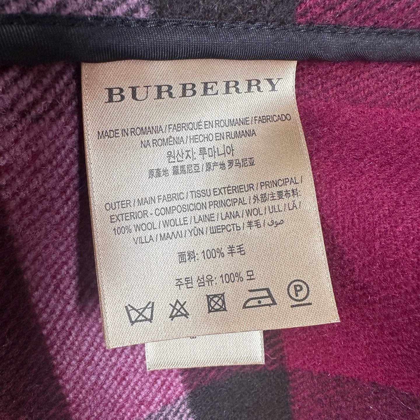 Burberry Red