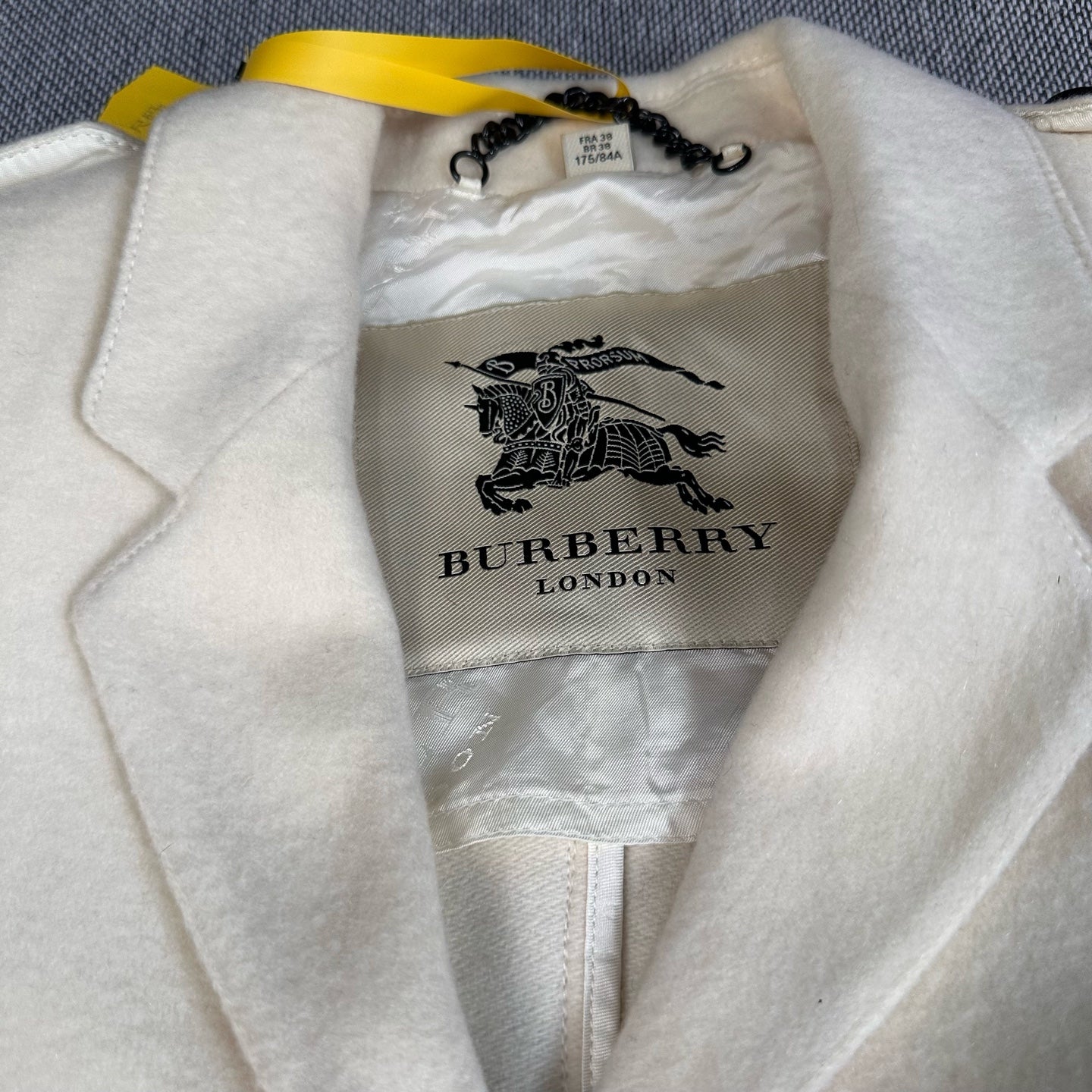 Burberry White Suit