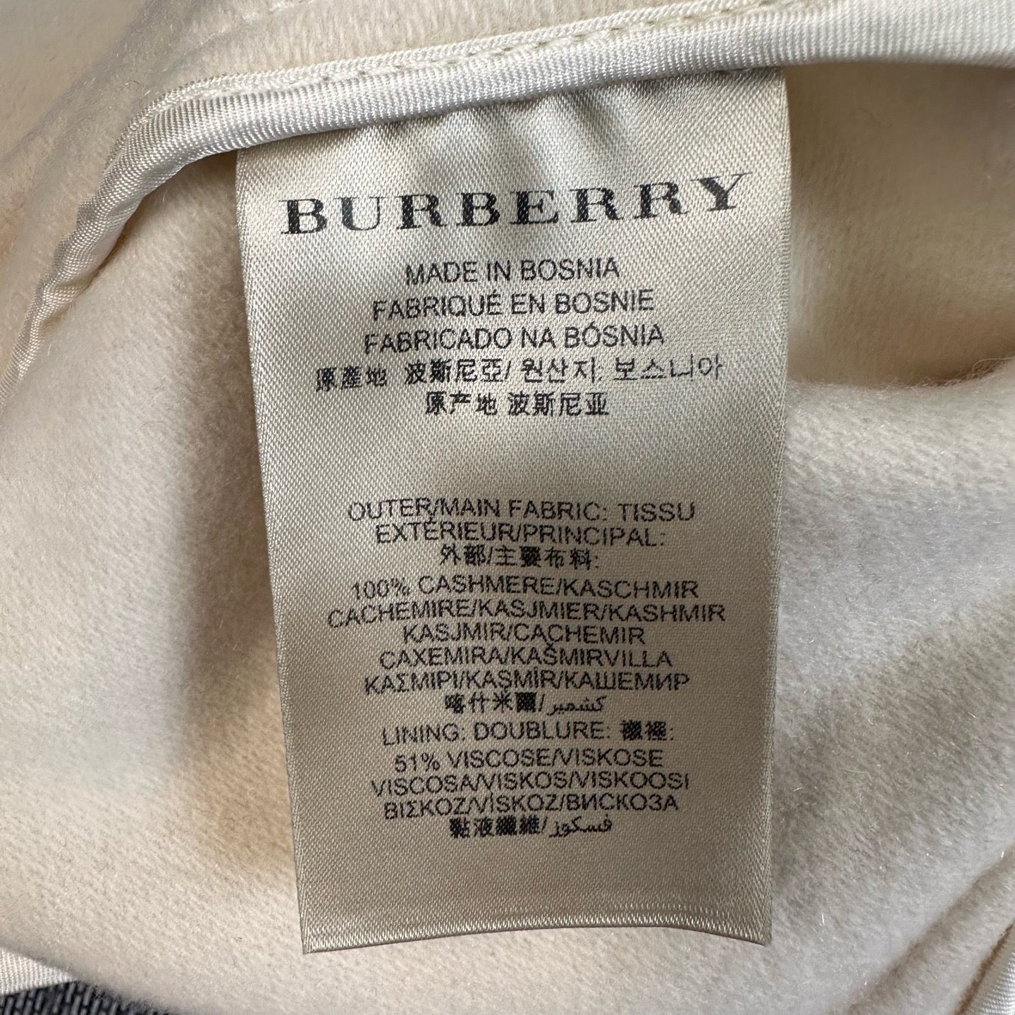 Burberry White Suit