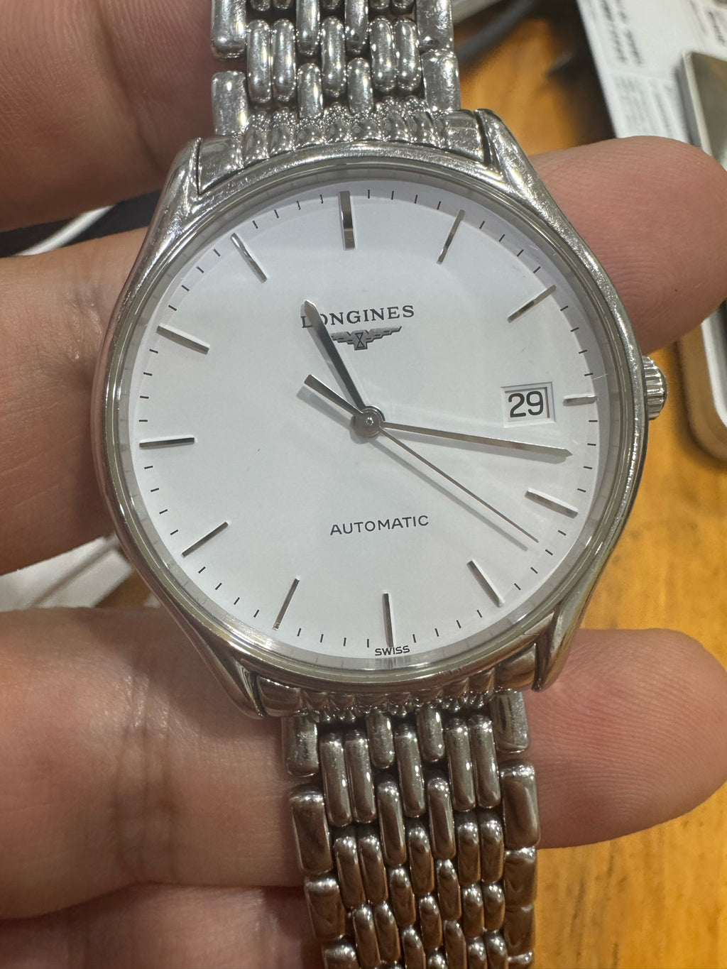 Longines Elegance Automatic (self-winding) watch 35 millimeters L4.860.4.12.6