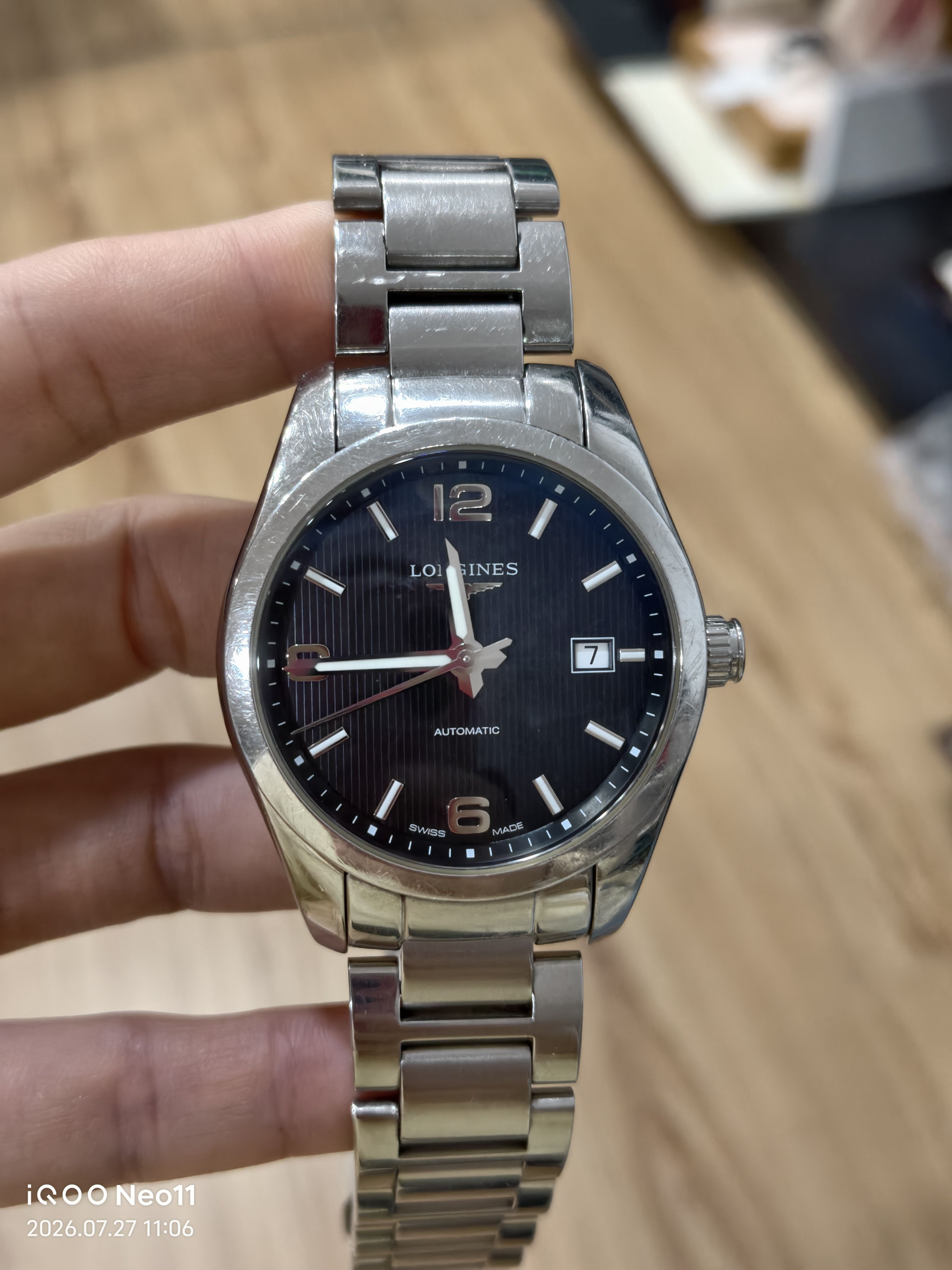 Longines Elegance Automatic (self-winding) watch 40 millimeters L2.785.4.56.6