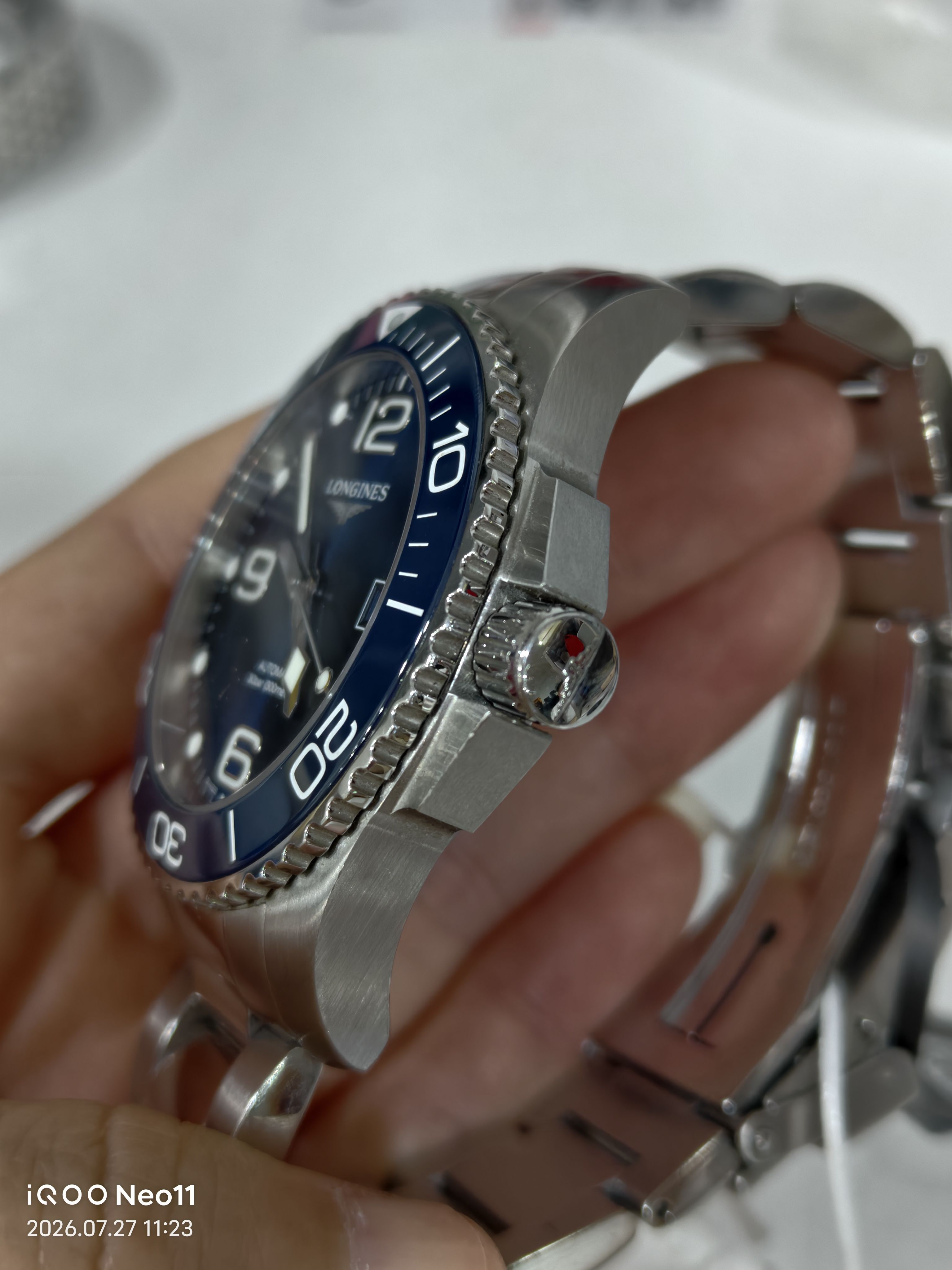 Longines Conquest Diving Series Mechanical watch 43.00mm L3.782.4.96.6