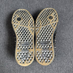 空白 Velvet Black Flat shoes