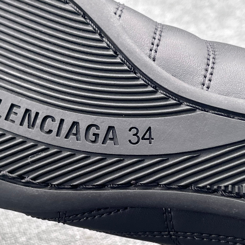 Balenciaga Black Flip flop