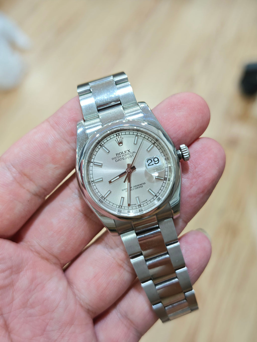 Rolex Log type 36 Automatic (self-winding) watch 36MM m116200-0056