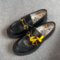 Gucci Gold Platform shoes