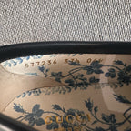 Gucci Gold Platform shoes