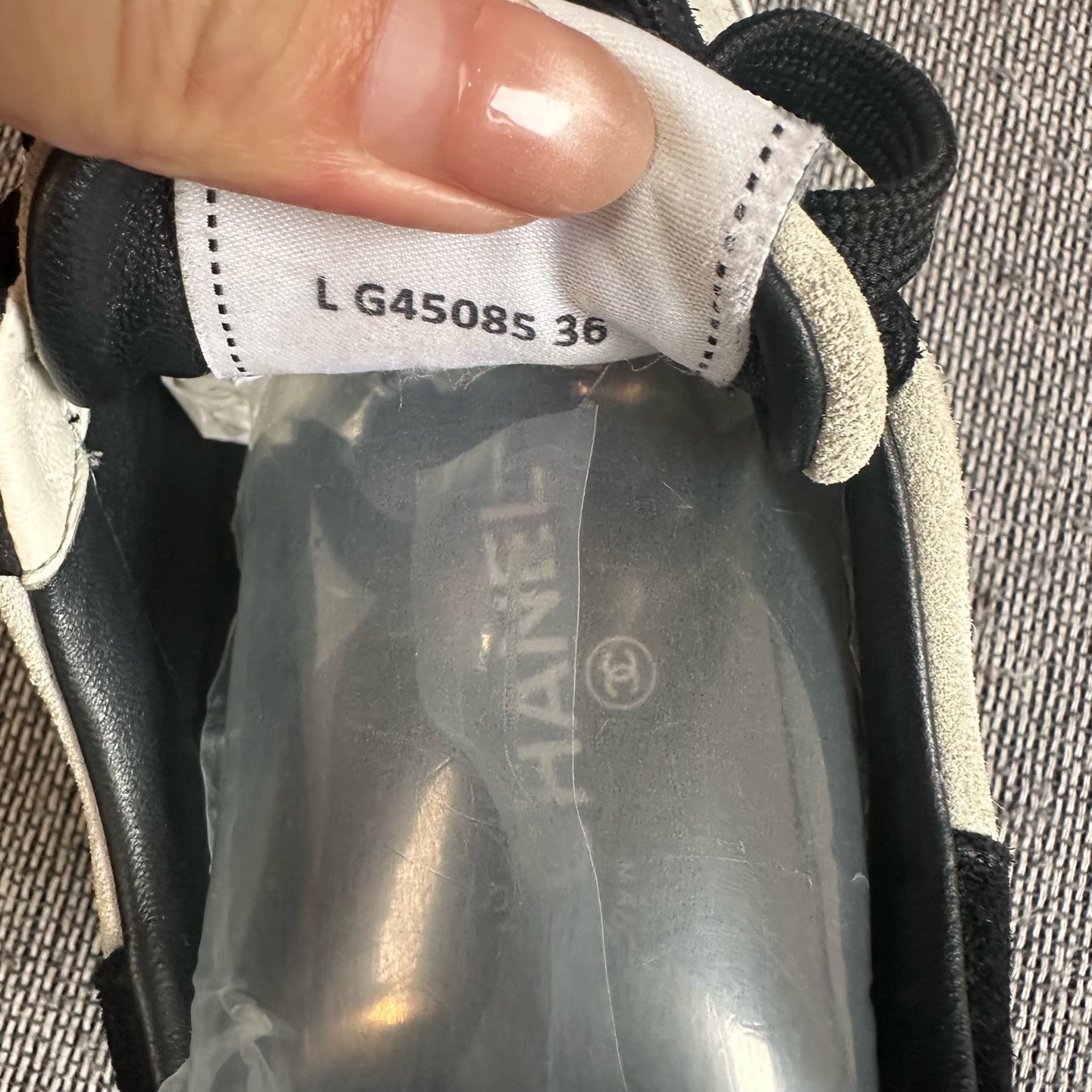 Chanel Leather Skate shoes