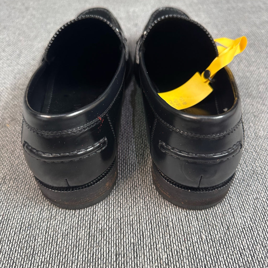 Louis Vuitton Leather Black Loafers
