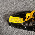 Louis Vuitton Leather Black Loafers