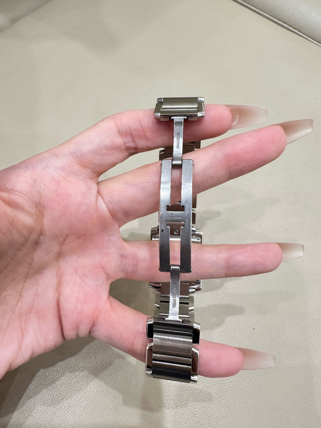Cartier Tank Quartz watch 30 x 25 millimeters WSTA0005