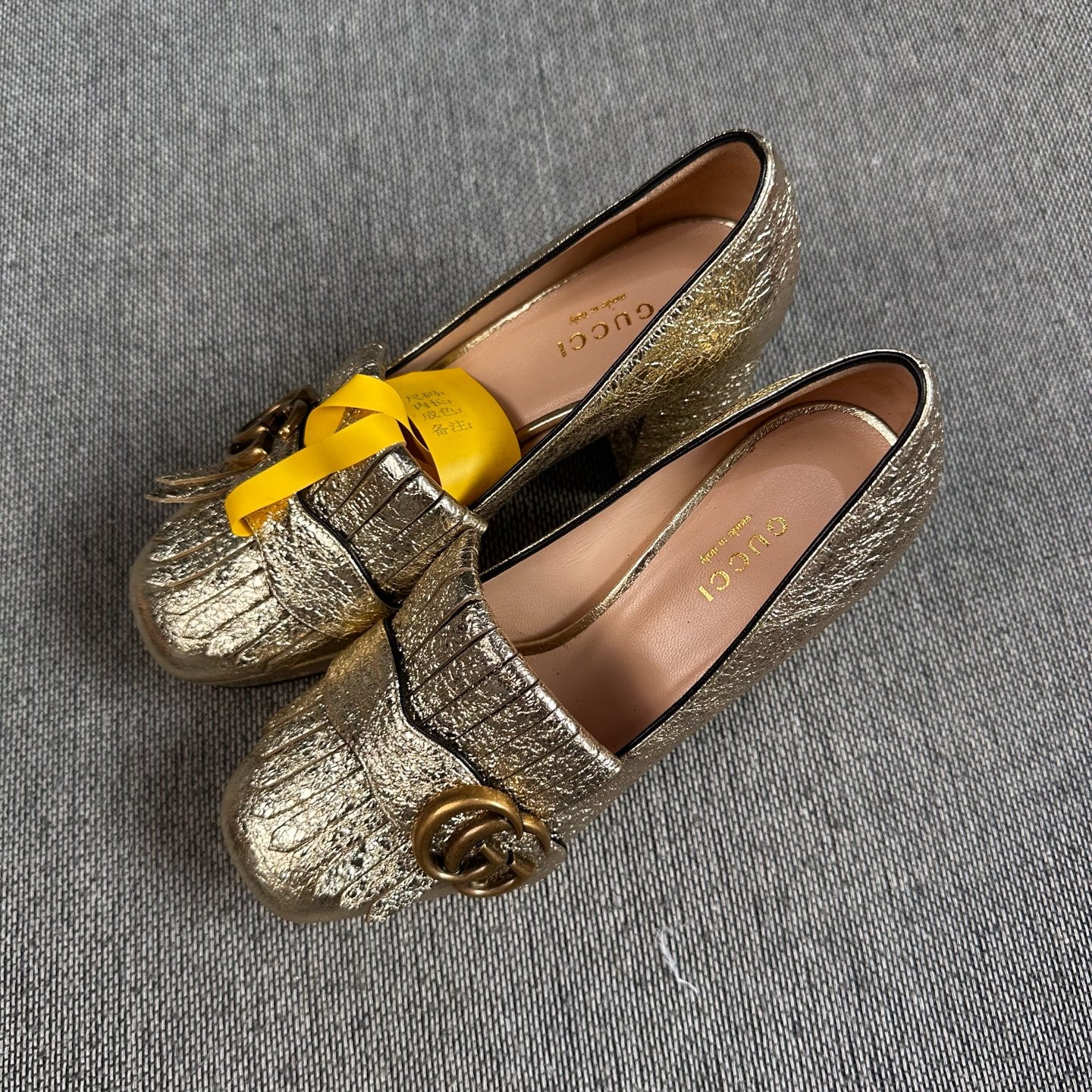 Gucci Metal Loafers