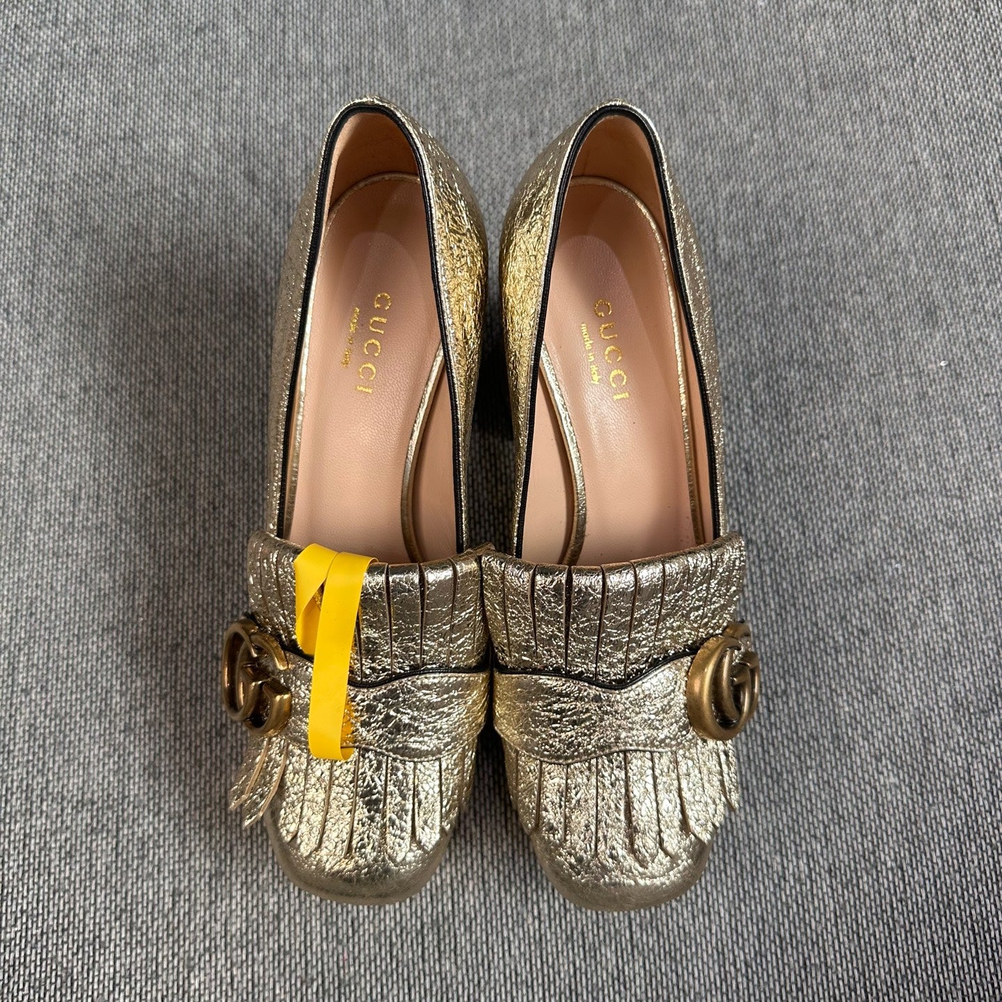 Gucci Metal Loafers