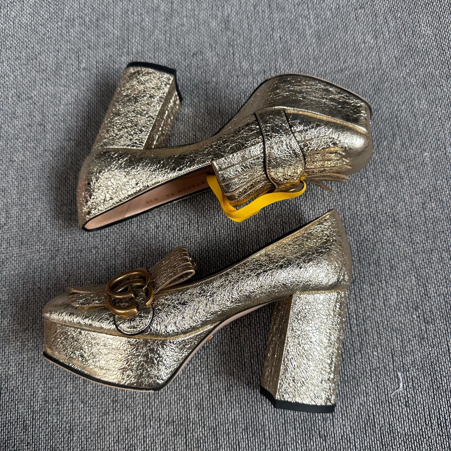 Gucci Metal Loafers