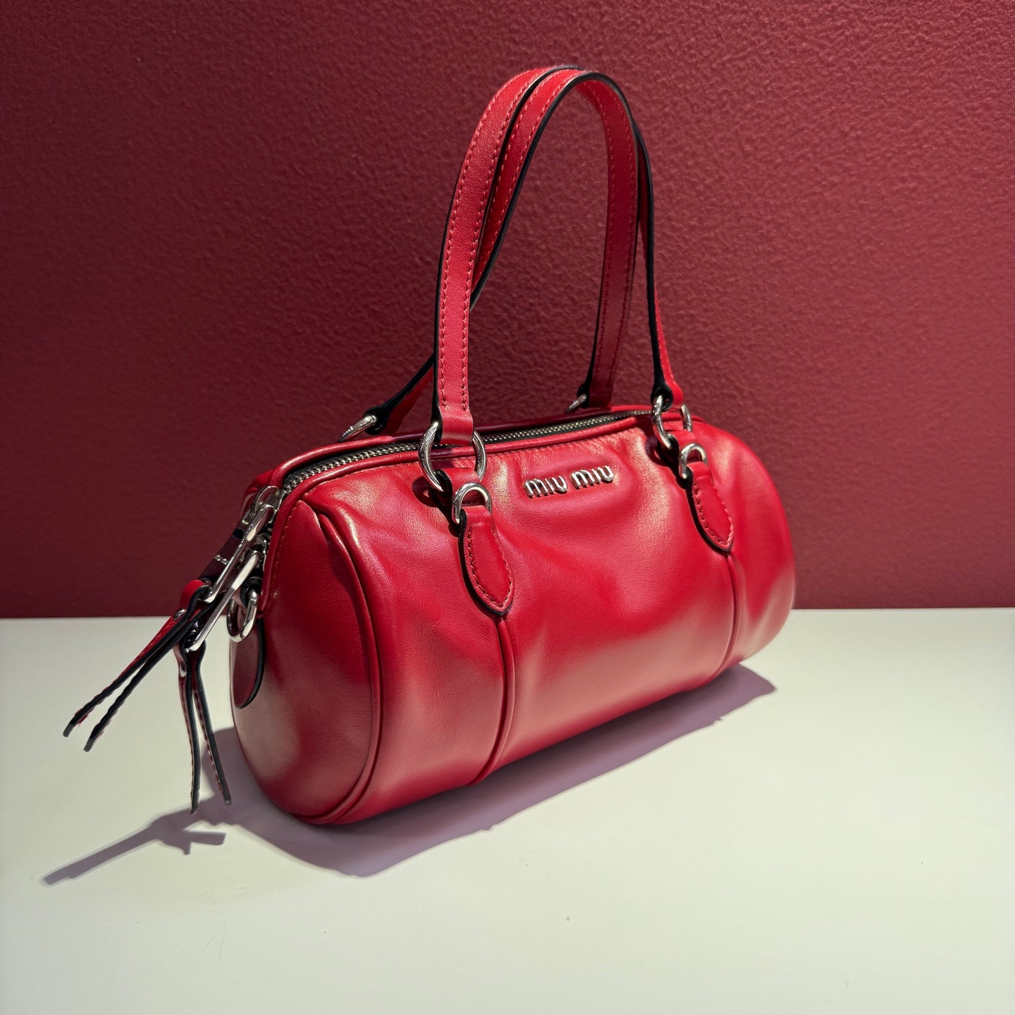 Miu Miu Red Crossbody TU 5BH152_2D3V_F068Z