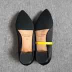 空白 Black Flat shoes