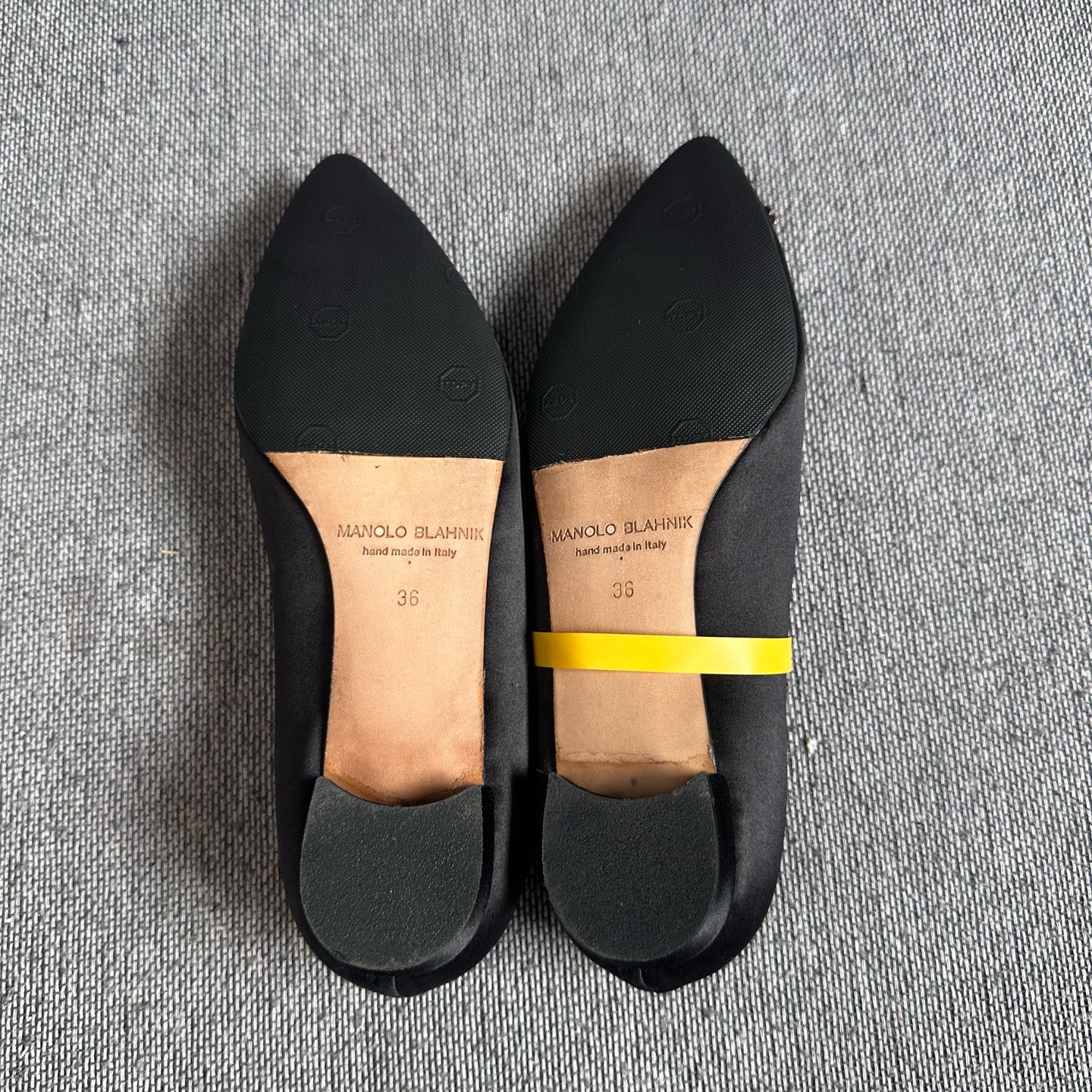 空白 Black Flat shoes