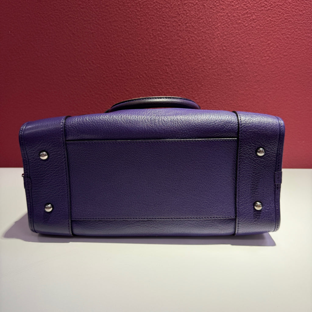 Loewe Purple Satchel