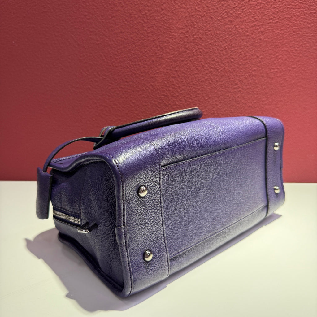 Loewe Purple Satchel