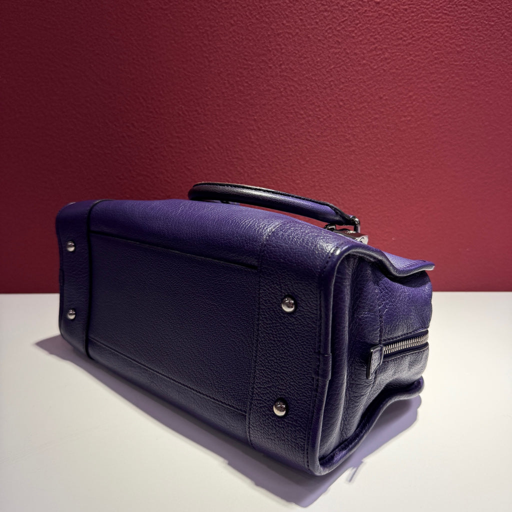 Loewe Purple Satchel