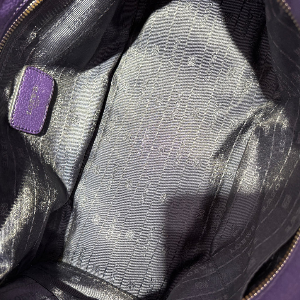 Loewe Purple Satchel