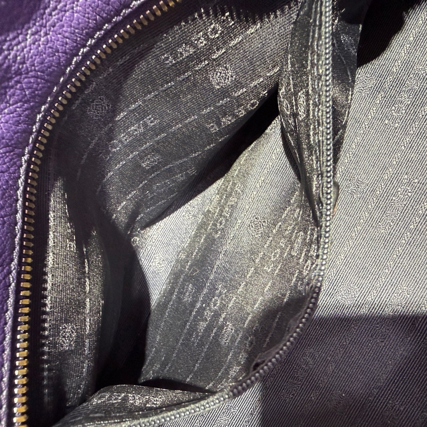 Loewe Purple Satchel