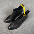 空白 Black Ankle boots