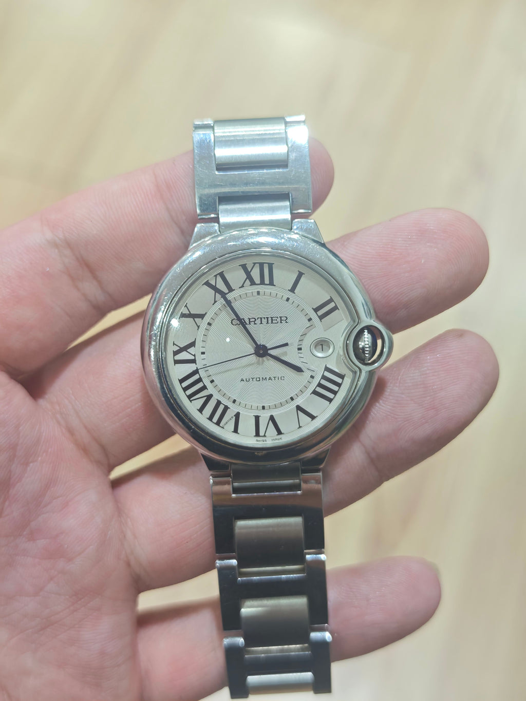 Cartier Blue balloon Automatic (self-winding) watch 42.1 millimeters W69012Z4