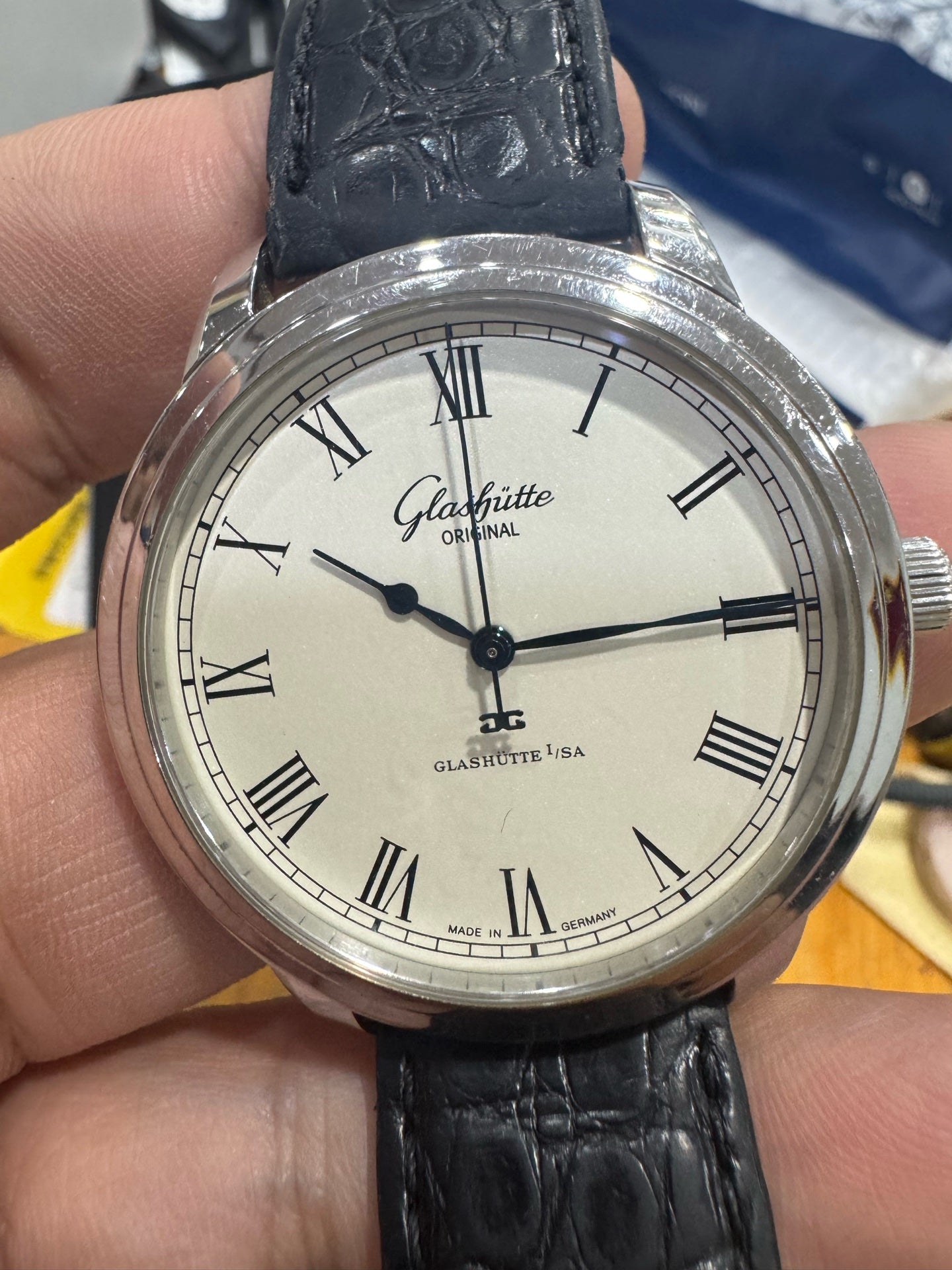 Glashutte Original Member of Parliament Automatic (self-winding) watch 40 millimeters 1-39-59-01-02-04