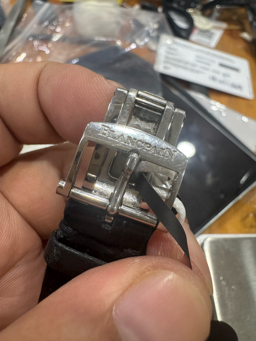 Blancpain Classic Automatic (self-winding) watch 38 millimeters 6223-1127-55B