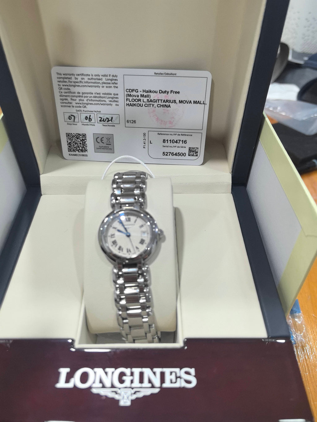 Longines Longines Heart Moon Collection Quartz watch 26.50mm L8.110.4.71.6