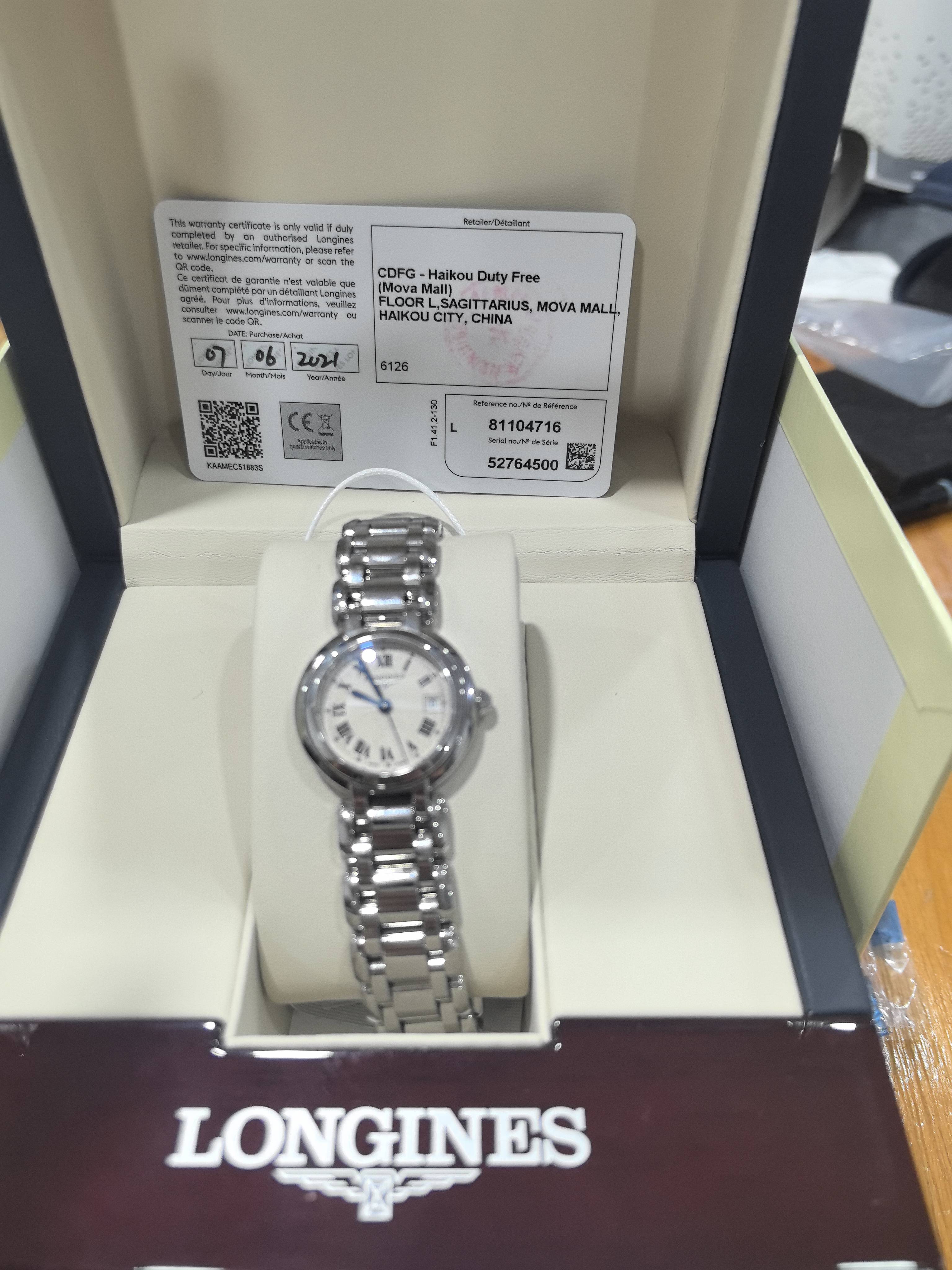 Longines Longines Heart Moon Collection Quartz watch 26.50mm L8.110.4.71.6