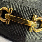 Salvatore Ferragamo Black Loafers