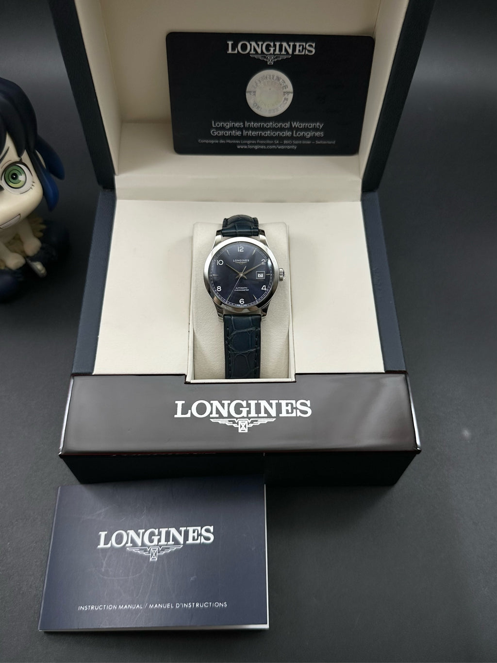 Longines Blue Automatic (self-winding) watch