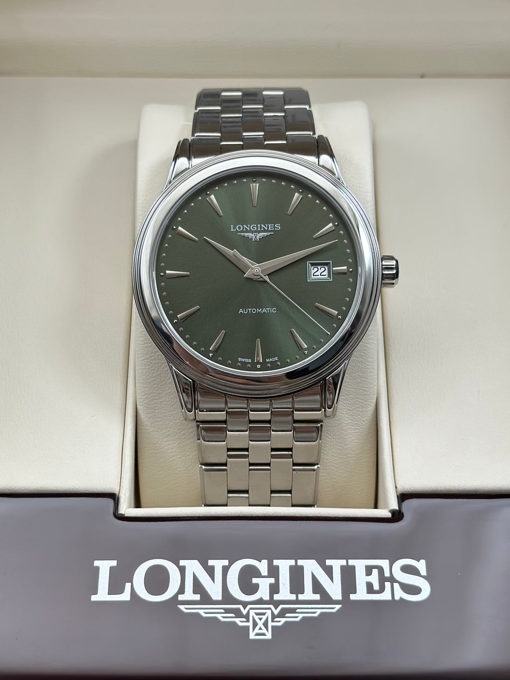 Longines Green Automatic (self-winding) watch