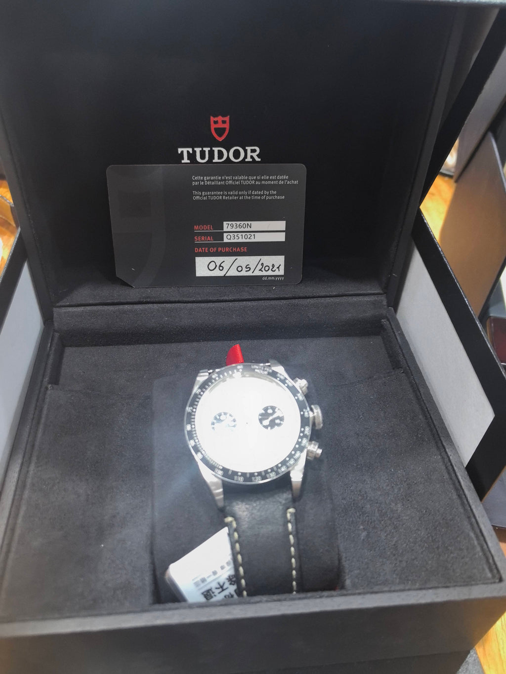 Tudor Blue Bay Chronograph 41 millimeters m79360n-0006