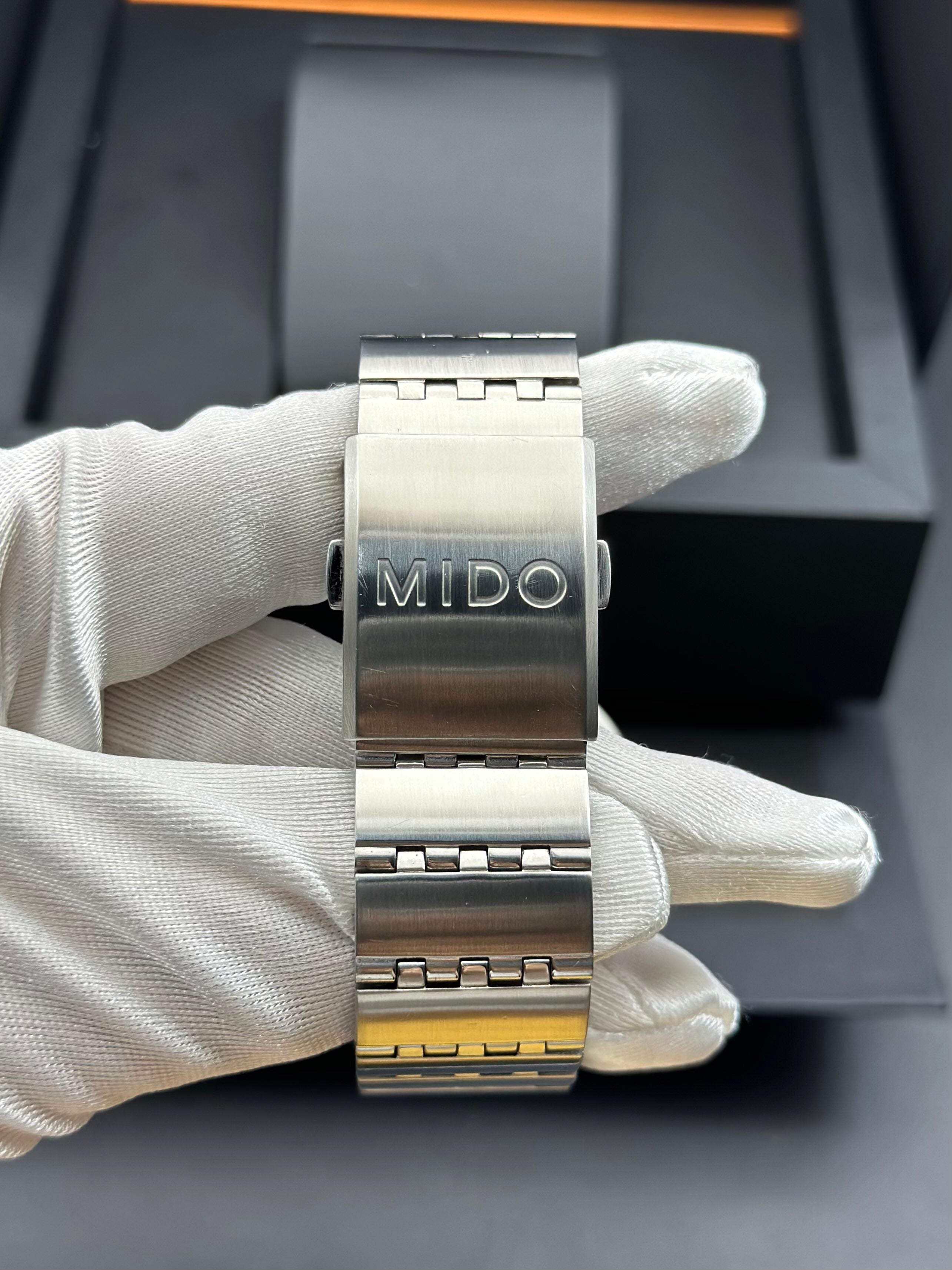 Mido Black Automatic (self-winding) watch